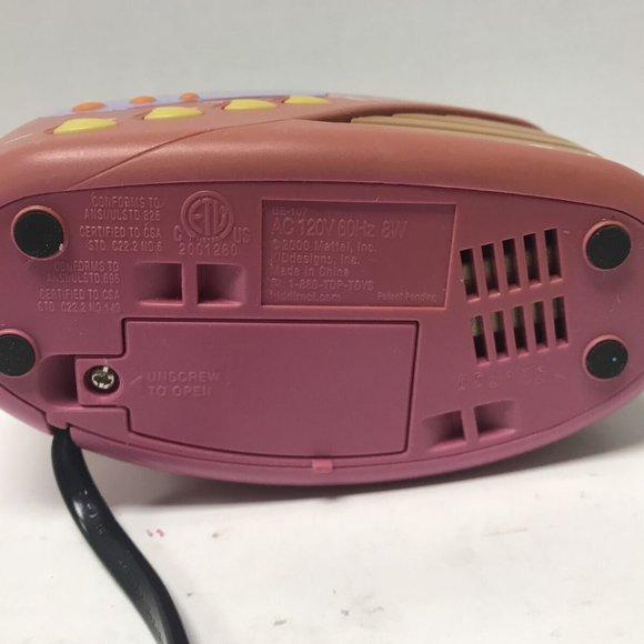Barbie "Wake With Me" Alarm Clock Play Radio (2000) - Picture 6 of 10